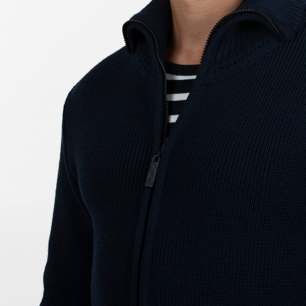 Hessel navy detail