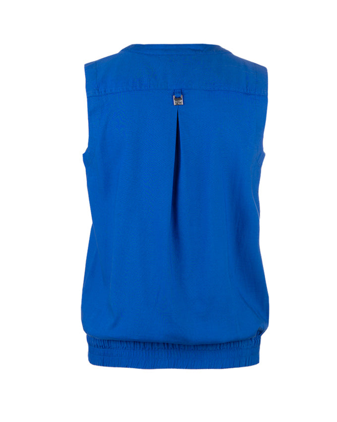 Mona top blauw
