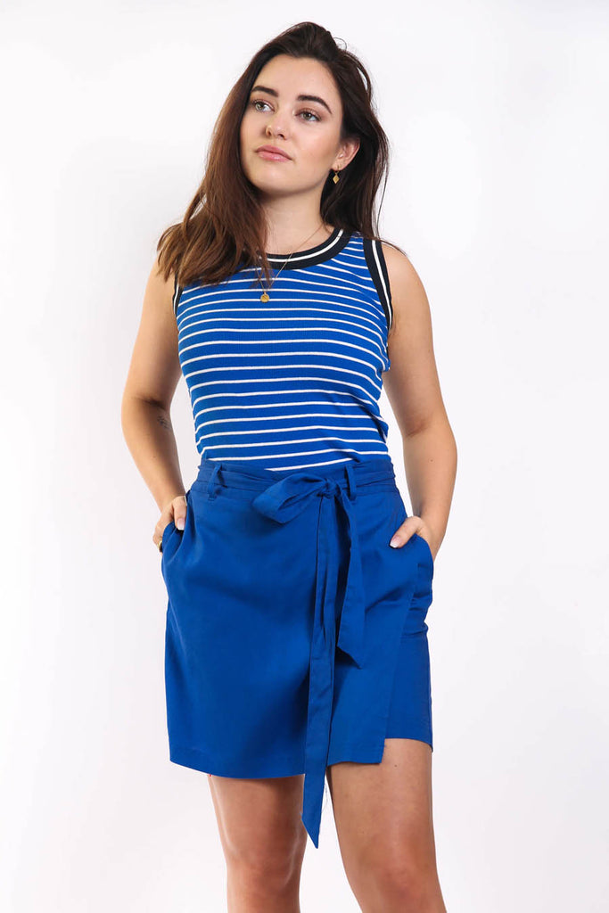 Brook skort blue
