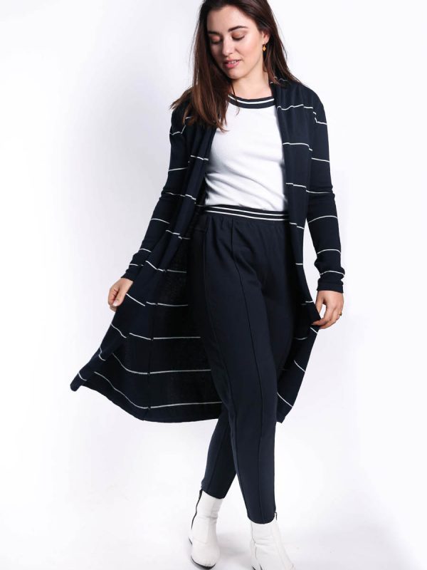 anna cardigan navy streep