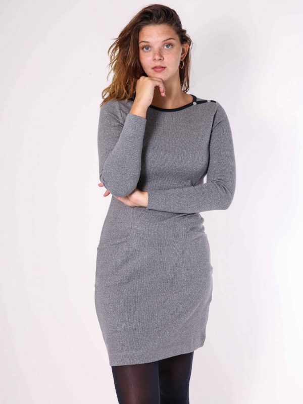 gaby dress grey