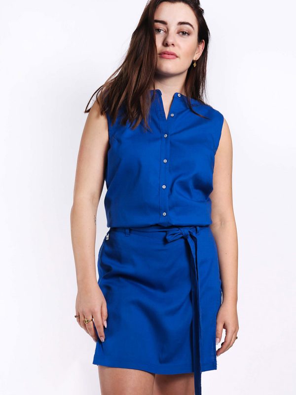 Mona top blue