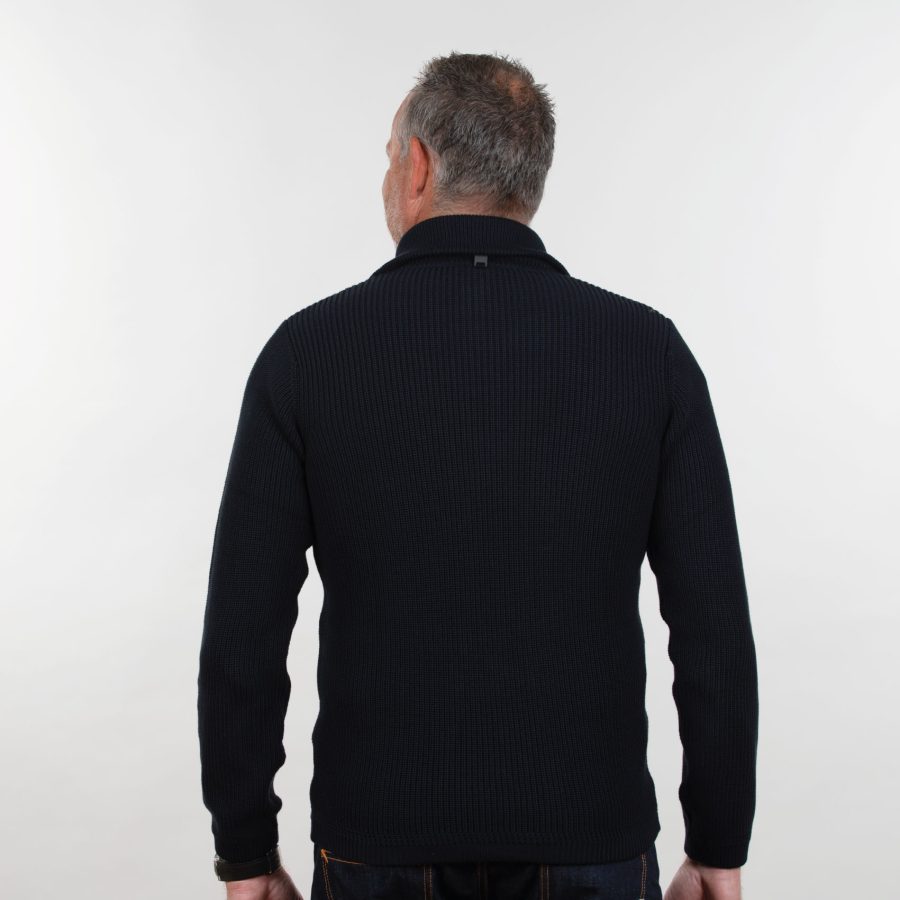 Epke schipperstrui navy back