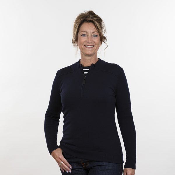 Winde navy voorkant