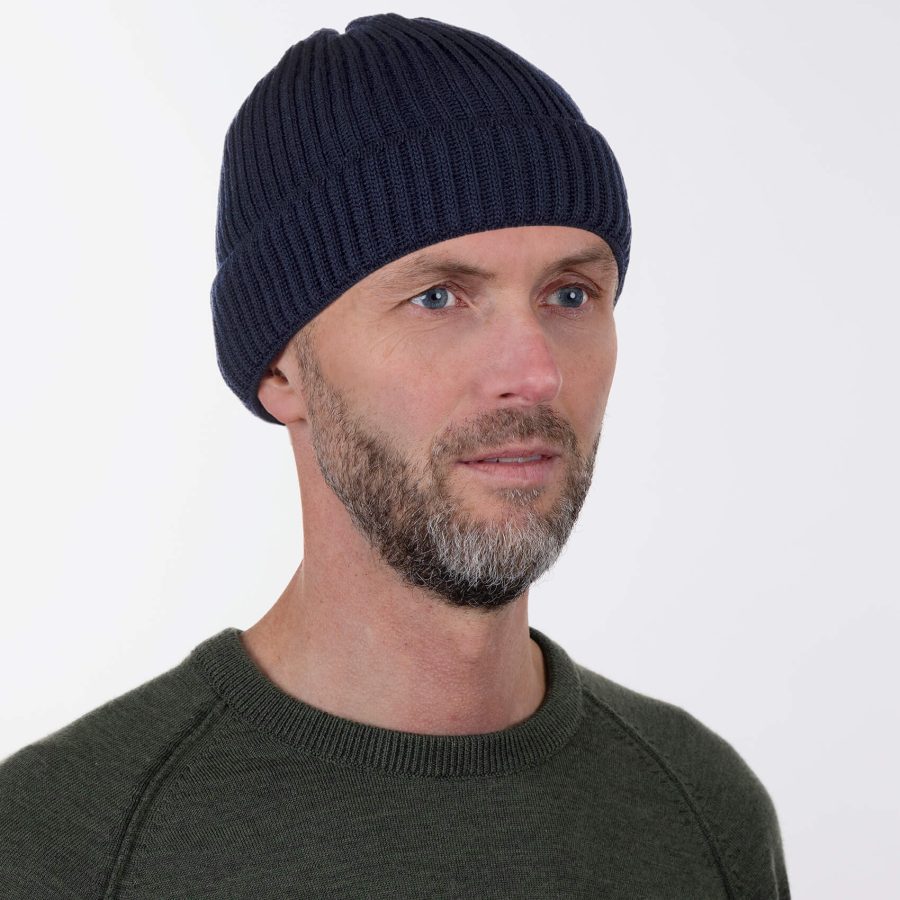 Zeemansmuts Merino Navy